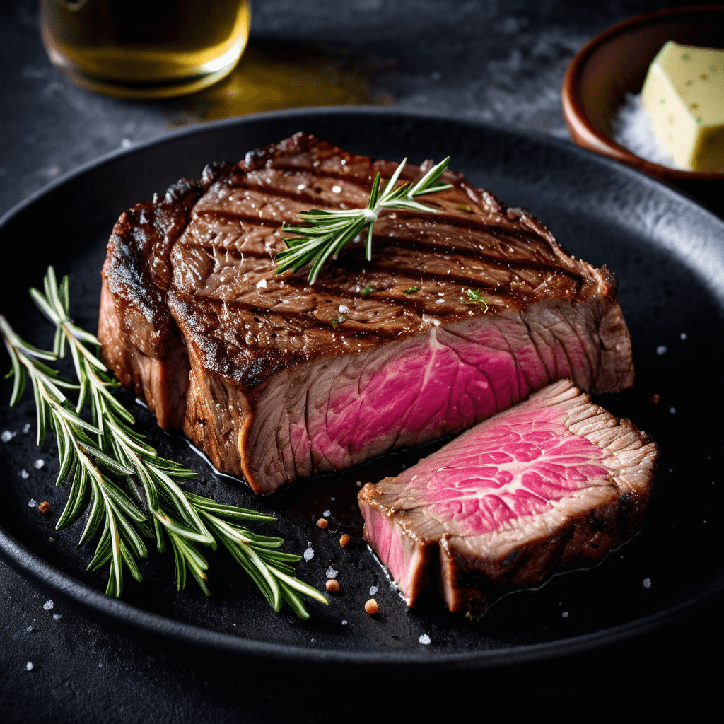 Carnivore diet meal with premium cuts of meat and animal-based foods