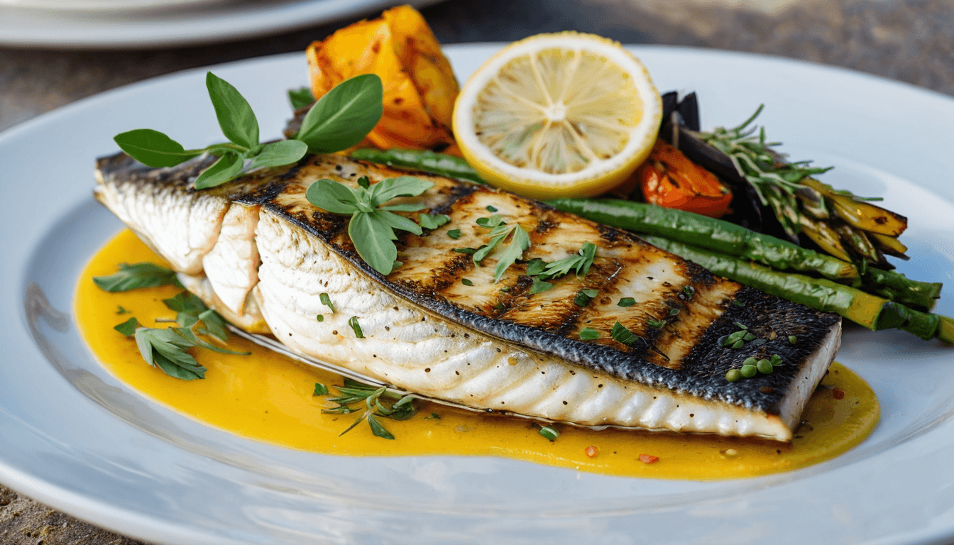 Mediterranean chickpea salad with olive oil, tomatoes, and fresh herbs