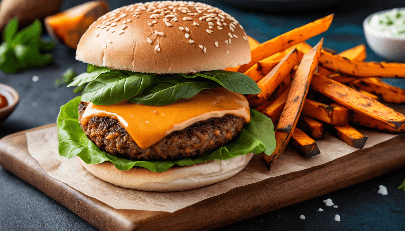 Aromatic lentil curry with mixed vegetables and spices in ceramic bowl
