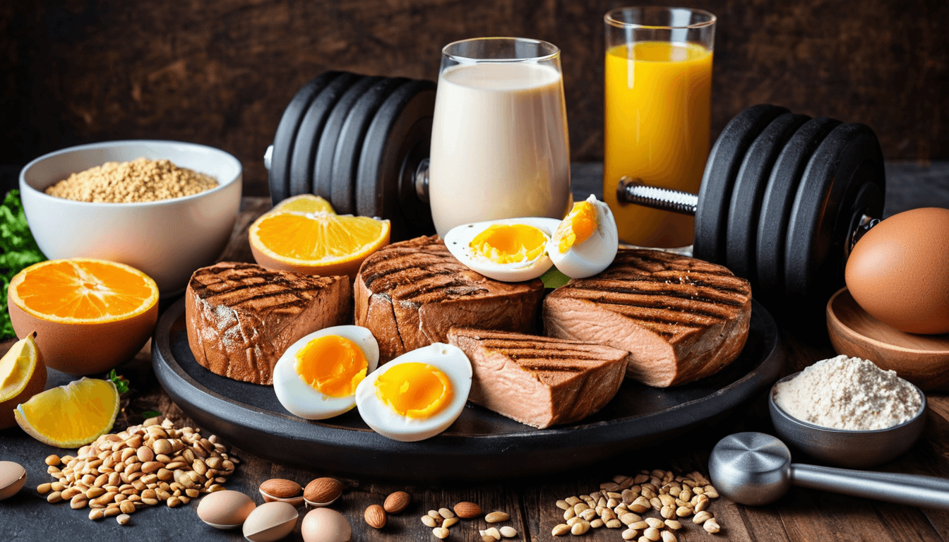 Build Muscle Like a Pro. Eat Like a Champion.